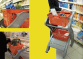 Der Gencar im Einsatz beim Shoppen.